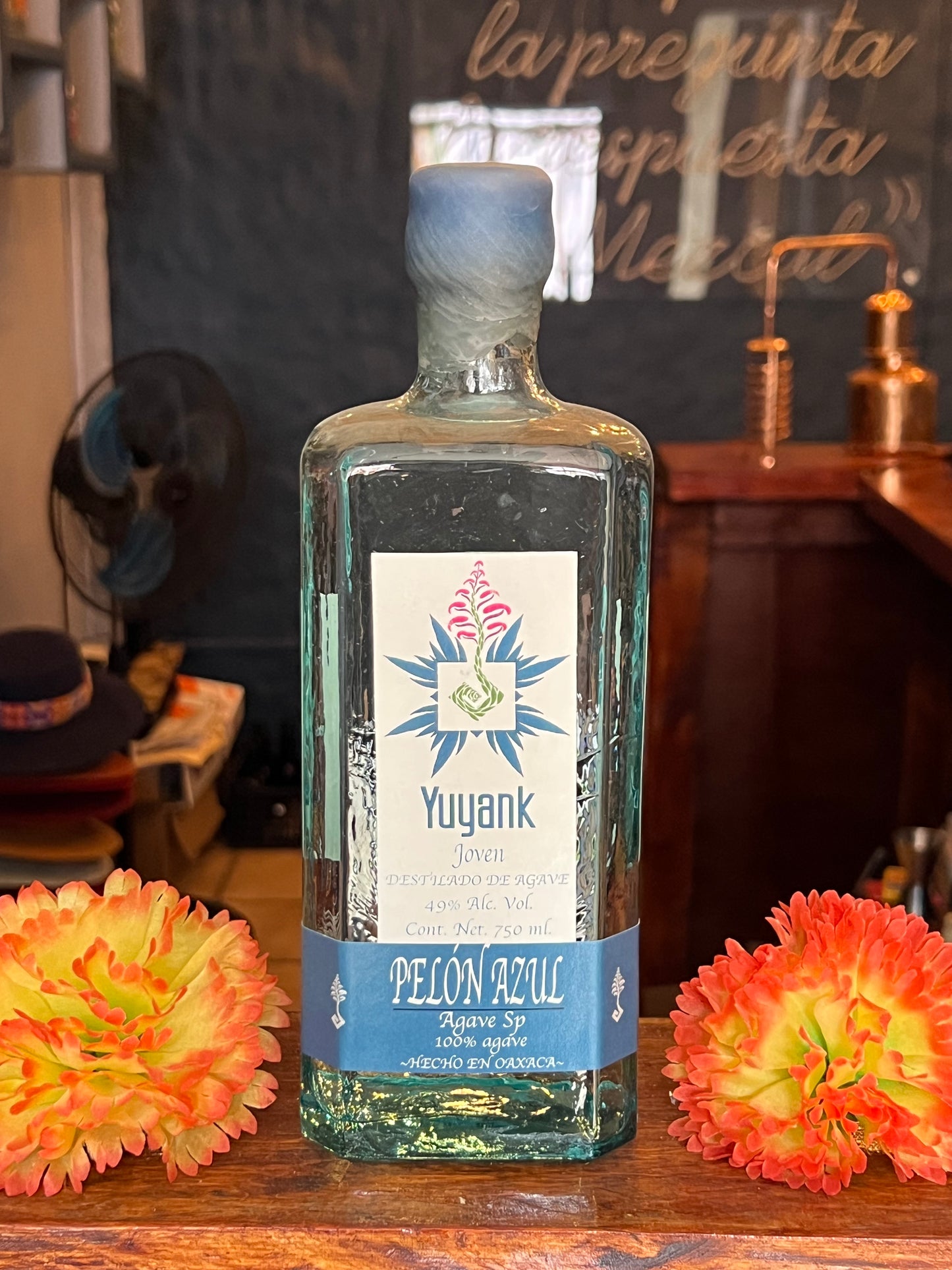 Mezcal Artesanal Pelón Azul | 750 ml